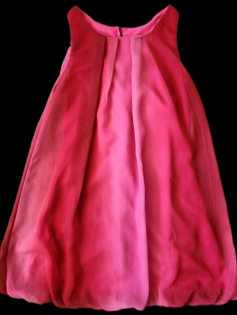 Girls Pink Trapeze Dress Size 7 Wedding Guest Birthday, Party, Fun
